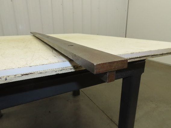 Press Brake Die 60" Long 2" Wide Flat Die 1/2" Thick 1/2" Tang