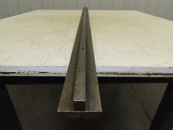 Press Brake Die 60" Long 2" Wide Flat Die 1/2" Thick 1/2" Tang