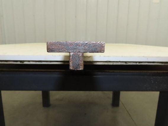 Press Brake Die 96" Long 2" Wide Flat Die 3/8" Thick 1/2" Tang