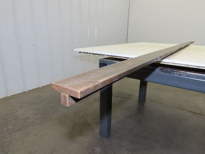 Press Brake Die 96" Long 2" Wide Flat Die 3/8" Thick 1/2" Tang