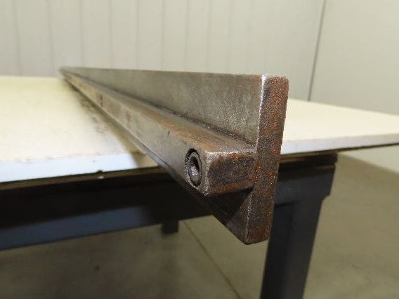 Press Brake Die 96" Long 2" Wide Flat Die 3/8" Thick 1/2" Tang