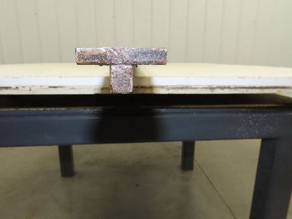 Press Brake Die 96" Long 2" Wide Flat Die 3/8" Thick 1/2" Tang
