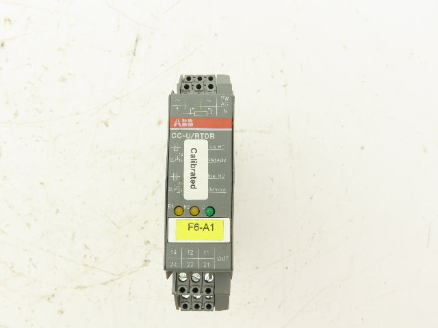 ABB CC-U/RTDR Temperature Signal Relay Converter Module