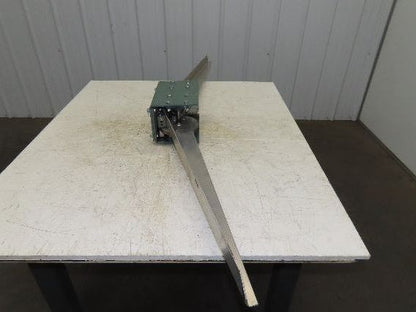 Conveyor Traffic Cop 2-Lane Merge Package Flow Control Swing Arms