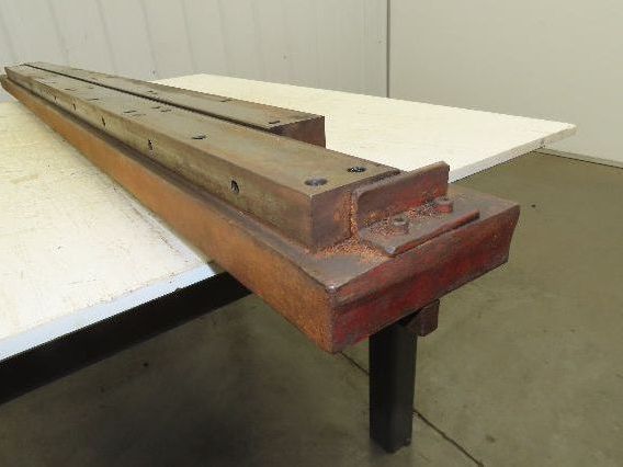 Press Brake Die 63" Long 3/8" Wide Flat U Die 50" Material 1/2" Tang