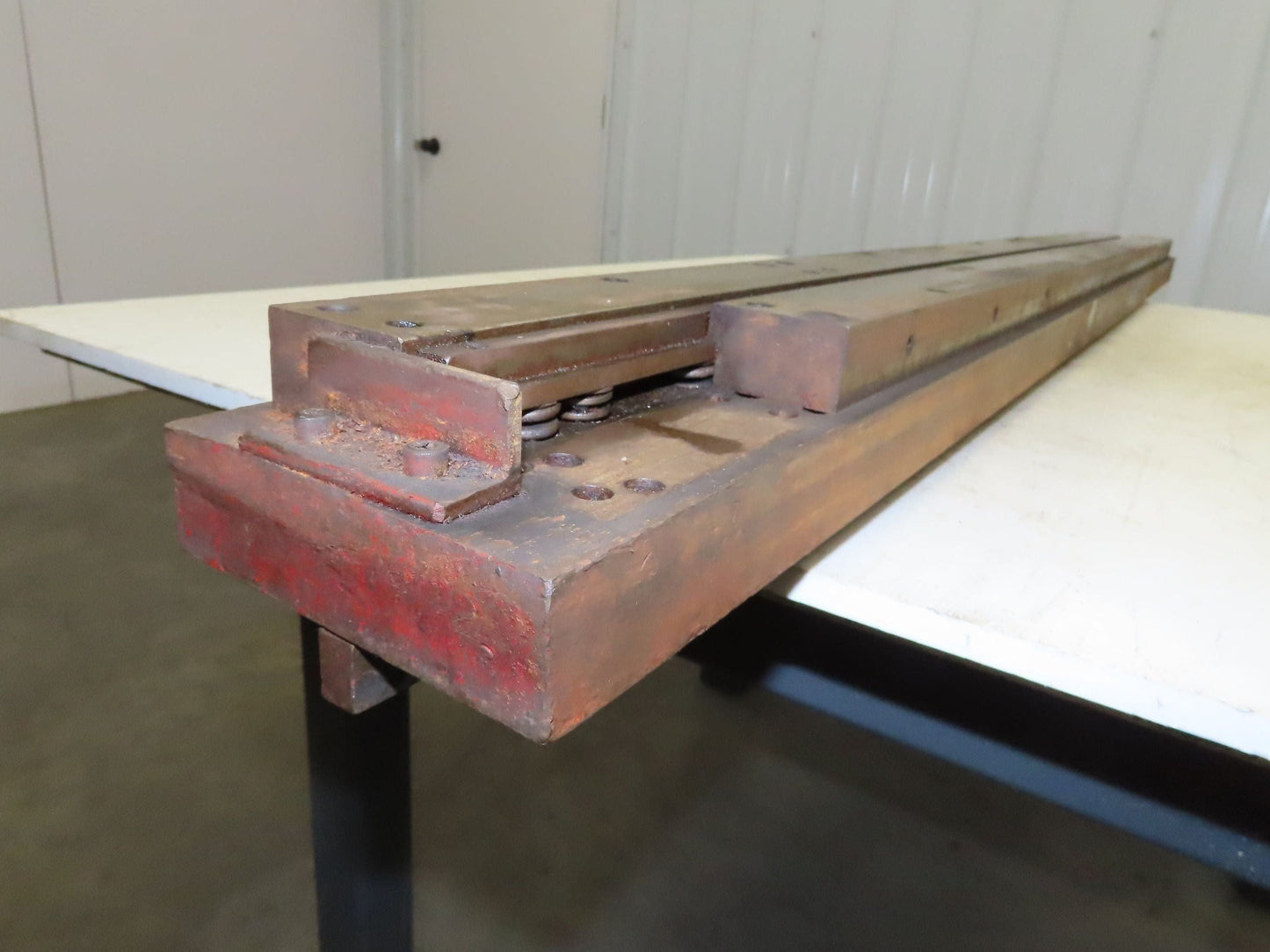 Press Brake Die 63" Long 3/8" Wide Flat U Die 50" Material 1/2" Tang