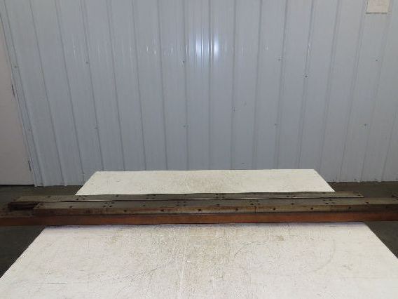 Press Brake Die 63" Long 3/8" Wide Flat U Die 50" Material 1/2" Tang