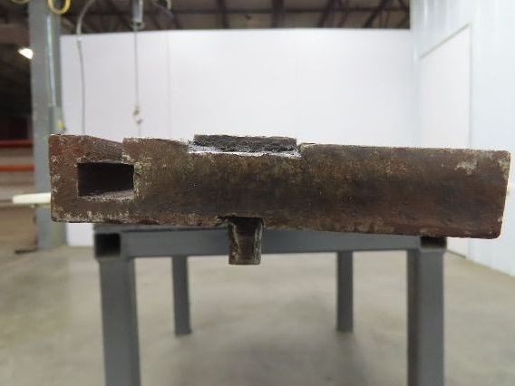 Press Brake Die 96-3/4" Long 5" Wide Flat Die 1" Thick 1/2" Tang