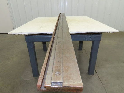 Press Brake Die 96-3/4" Long 5" Wide Flat Die 1" Thick 1/2" Tang