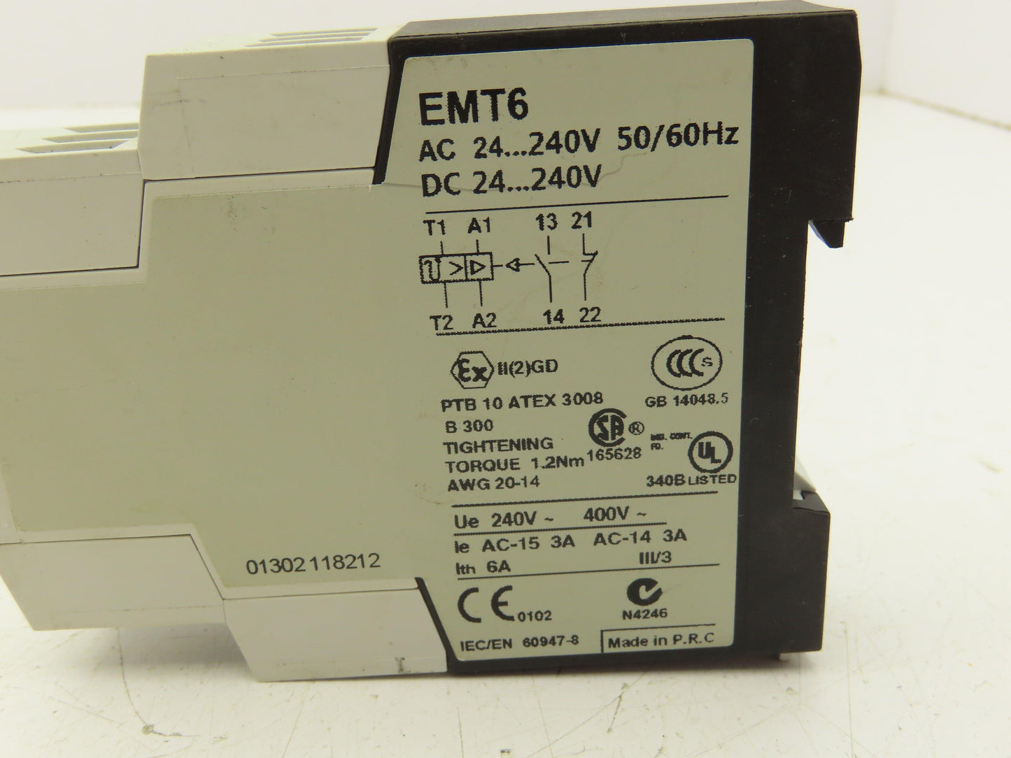 Eaton EMT6 Thermistor Motor Protection Relay 24V Lot of 2