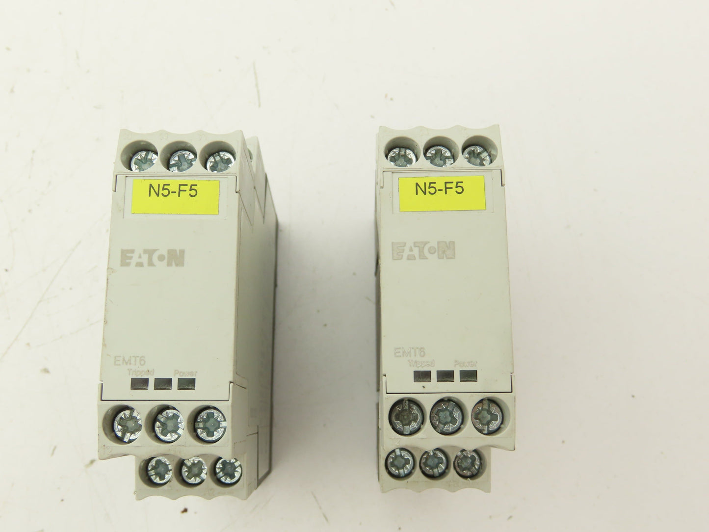 Eaton EMT6 Thermistor Motor Protection Relay 24V Lot of 2