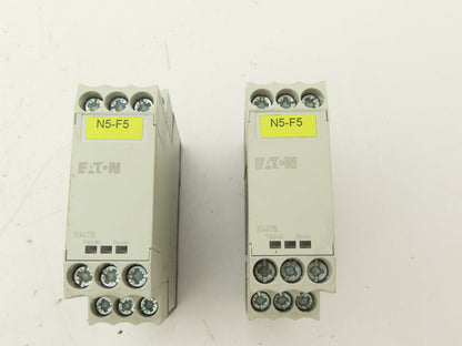 Eaton EMT6 Thermistor Motor Protection Relay 24V Lot of 2