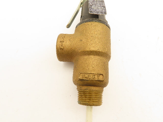 Cash Acme FVMX-5C Temperature Pressure Relief Valve 3/4" MNPT x 3/4" FNPT 125PSI