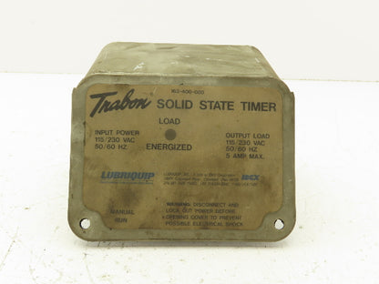 Trabon 163-400-000 Solid State Timer 115/230V 5A