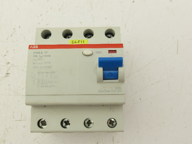 ABB 2CSF204101R1250 Residual Current Circuit Breaker 25A