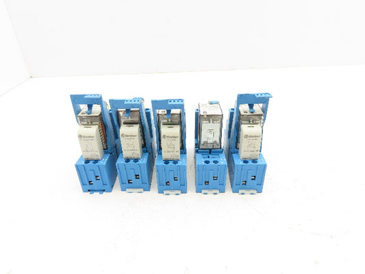 Finder 55.33.9.024.0010 Terminal Relay Socket 24V Coil Lot of 5
