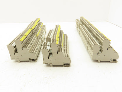 Weidmuller ZDT 2,5/2 Double Tier Terminal Block Cross Connector Lot of 190