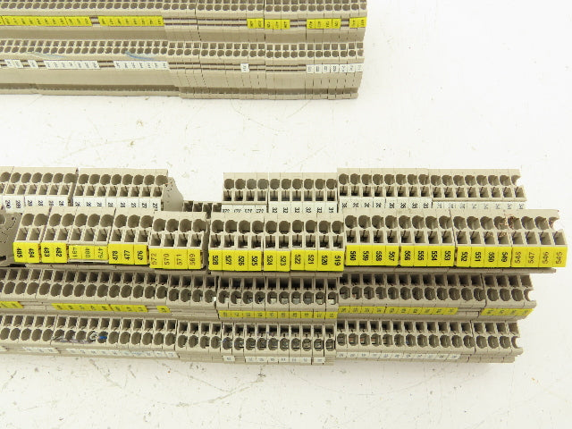 Weidmuller ZDT 2,5/2 Double Tier Terminal Block Cross Connector Lot of 190