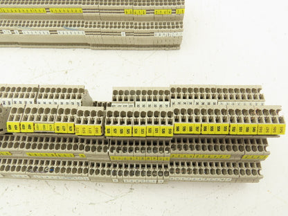 Weidmuller ZDT 2,5/2 Double Tier Terminal Block Cross Connector Lot of 190