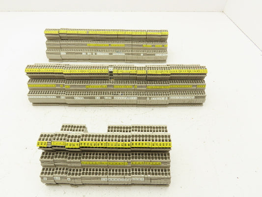 Weidmuller ZDT 2,5/2 Double Tier Terminal Block Cross Connector Lot of 190