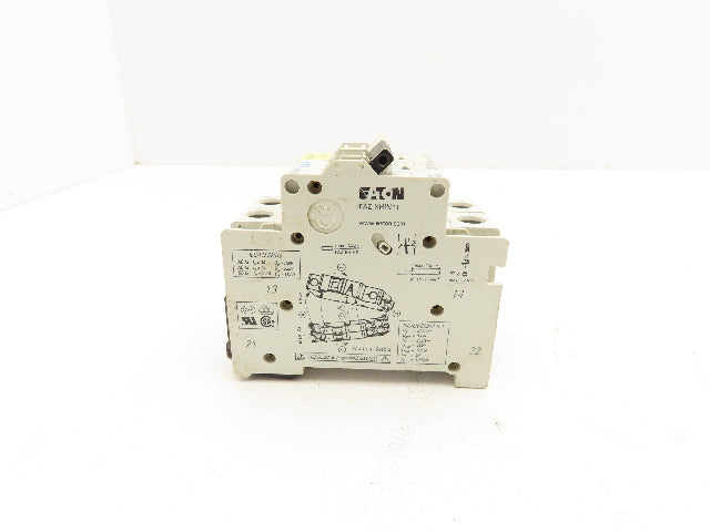 Eaton FAZ-B10/1N Miniature Circuit Breaker 2 Pole 10A