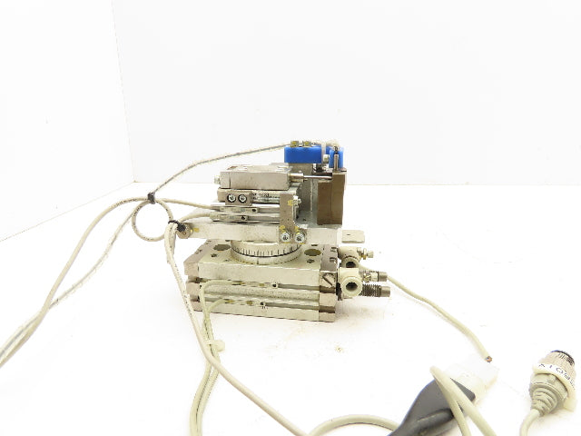 SMC MSQB10R Compact Rotary Table Pneumatic Cylinder 180° Adjustable
