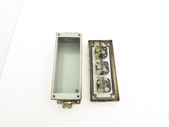 SCE E-69392 Electrical Pushbutton Enclosure Forward/Reverse/Stop AB Buttons