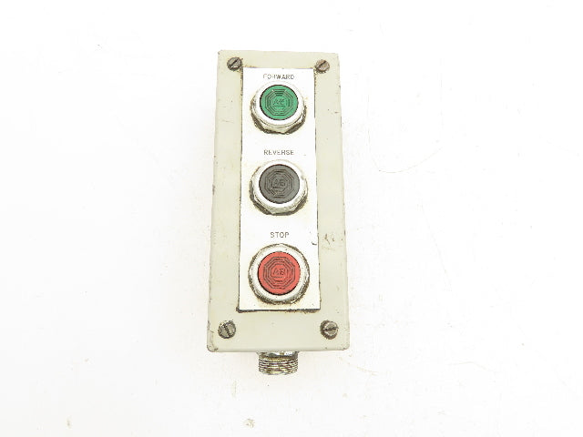 SCE E-69392 Electrical Pushbutton Enclosure Forward/Reverse/Stop AB Buttons