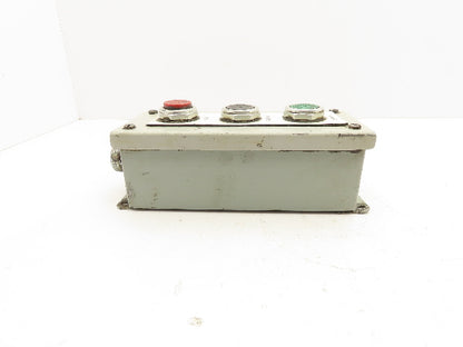 SCE E-69392 Electrical Pushbutton Enclosure Forward/Reverse/Stop AB Buttons
