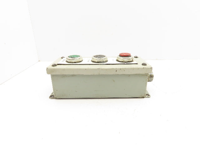 SCE E-69392 Electrical Pushbutton Enclosure Forward/Reverse/Stop AB Buttons