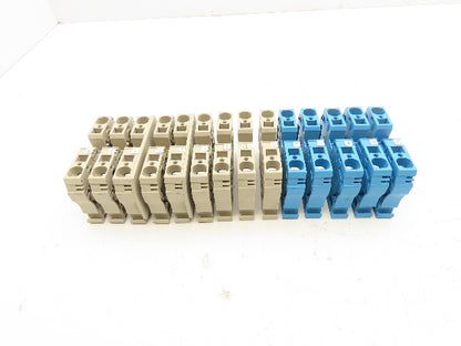 Weidmuller ZDU 16 Terminal Block 16mm 1000V Lot of 14