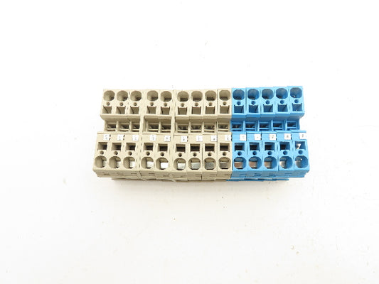 Weidmuller ZDU 16 Terminal Block 16mm 1000V Lot of 14