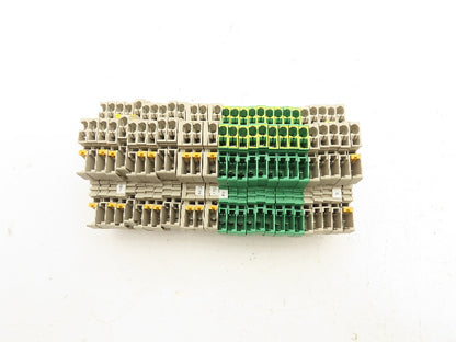 Weidmuller ZDT 2,5/2 Double Tier Terminal Block Cross Connector Lot of 18