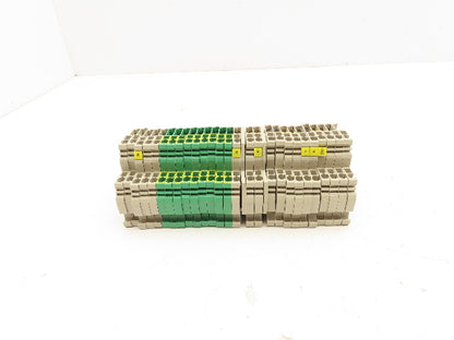 Weidmuller ZDT 2,5/2 Double Tier Terminal Block Cross Connector Lot of 18