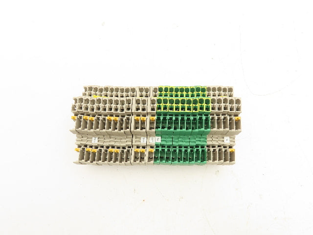Weidmuller ZDT 2,5/2 Double Tier Terminal Block Cross Connector Lot of 18