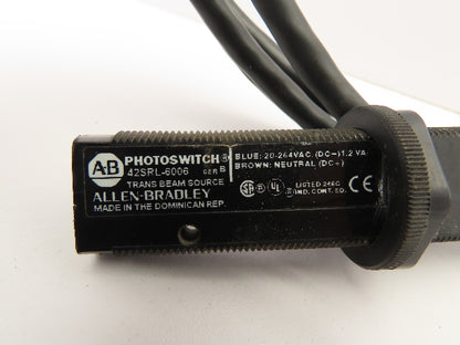 Allen Bradley 42SRL-6006 Photoeye Switch Proximity Sensor Transmitter