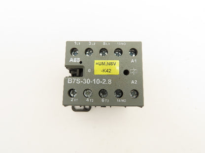 ABB B7S-30-10-2.8 Miniature Contactor 16A 600V 3 Pole