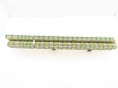 Weidmuller ZT 4/1AN ZT 4/2AN/1 Pluggable Terminal Block DIN Rail Lot of 70