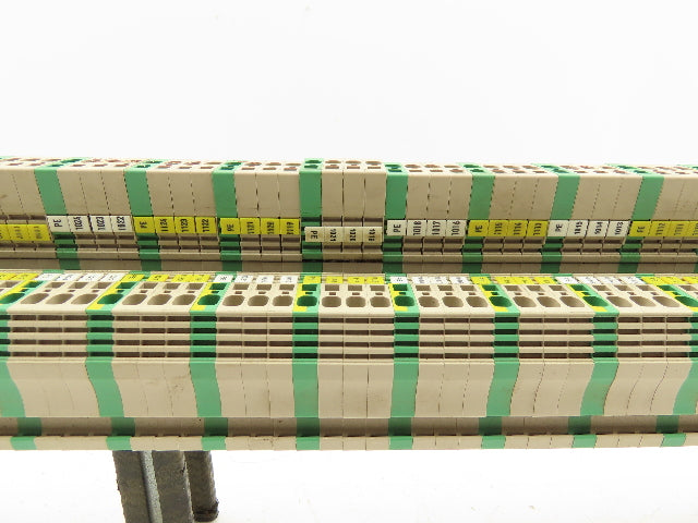 Weidmuller ZT 4/1AN ZT 4/2AN/1 Pluggable Terminal Block DIN Rail Lot of 70