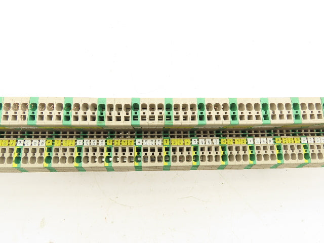 Weidmuller ZT 4/1AN ZT 4/2AN/1 Pluggable Terminal Block DIN Rail Lot of 70