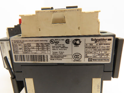 Schneider Electric LC1D09-BD Contactor Overload Relay 24V Coil