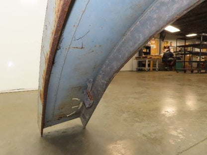 Gorbel Cleveland Tramrail 90° Curve Monorail Runway Beam 10"x 92"x 3.25" Flange