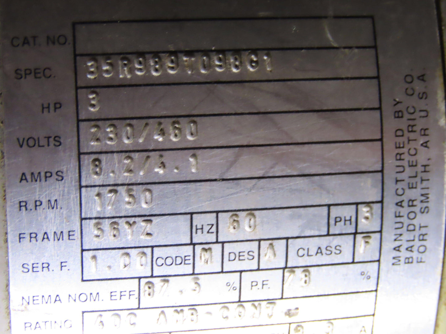 Vickers PSSP System-Pak II Hydraulic Power Unit 12gal 5gpm Pump 1000psi 3Hp 460V