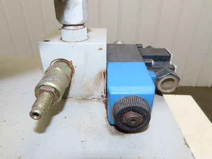 Vickers PSSP System-Pak II Hydraulic Power Unit 12gal 5gpm Pump 1000psi 3Hp 460V