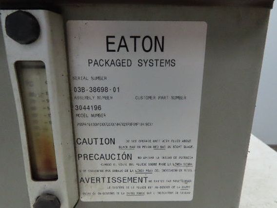 Vickers PSSP System-Pak II Hydraulic Power Unit 12gal 5gpm Pump 1000psi 3Hp 460V