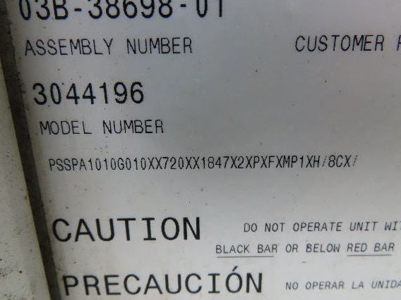 Vickers PSSP System-Pak II Hydraulic Power Unit 12gal 5gpm Pump 1000psi 3Hp 460V