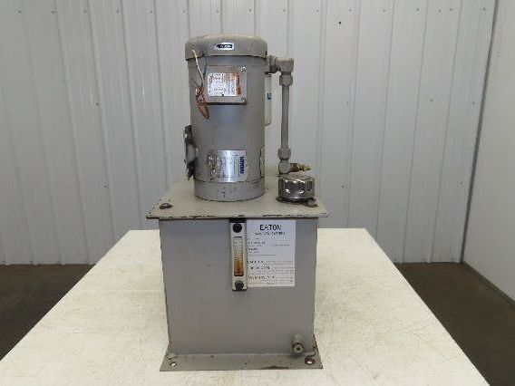 Vickers PSSP System-Pak II Hydraulic Power Unit 12gal 5gpm Pump 1000psi 3Hp 460V