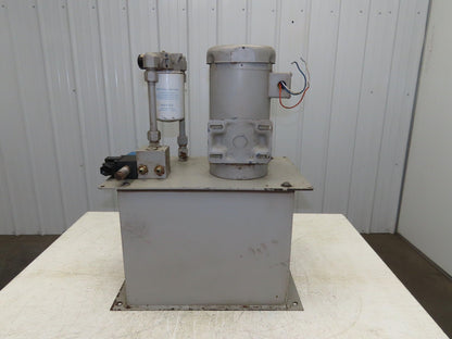 Vickers PSSP System-Pak II Hydraulic Power Unit 12gal 5gpm Pump 1000psi 3Hp 460V