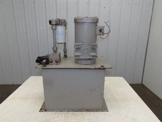 Vickers PSSP System-Pak II Hydraulic Power Unit 12gal 5gpm Pump 1000psi 3Hp 460V