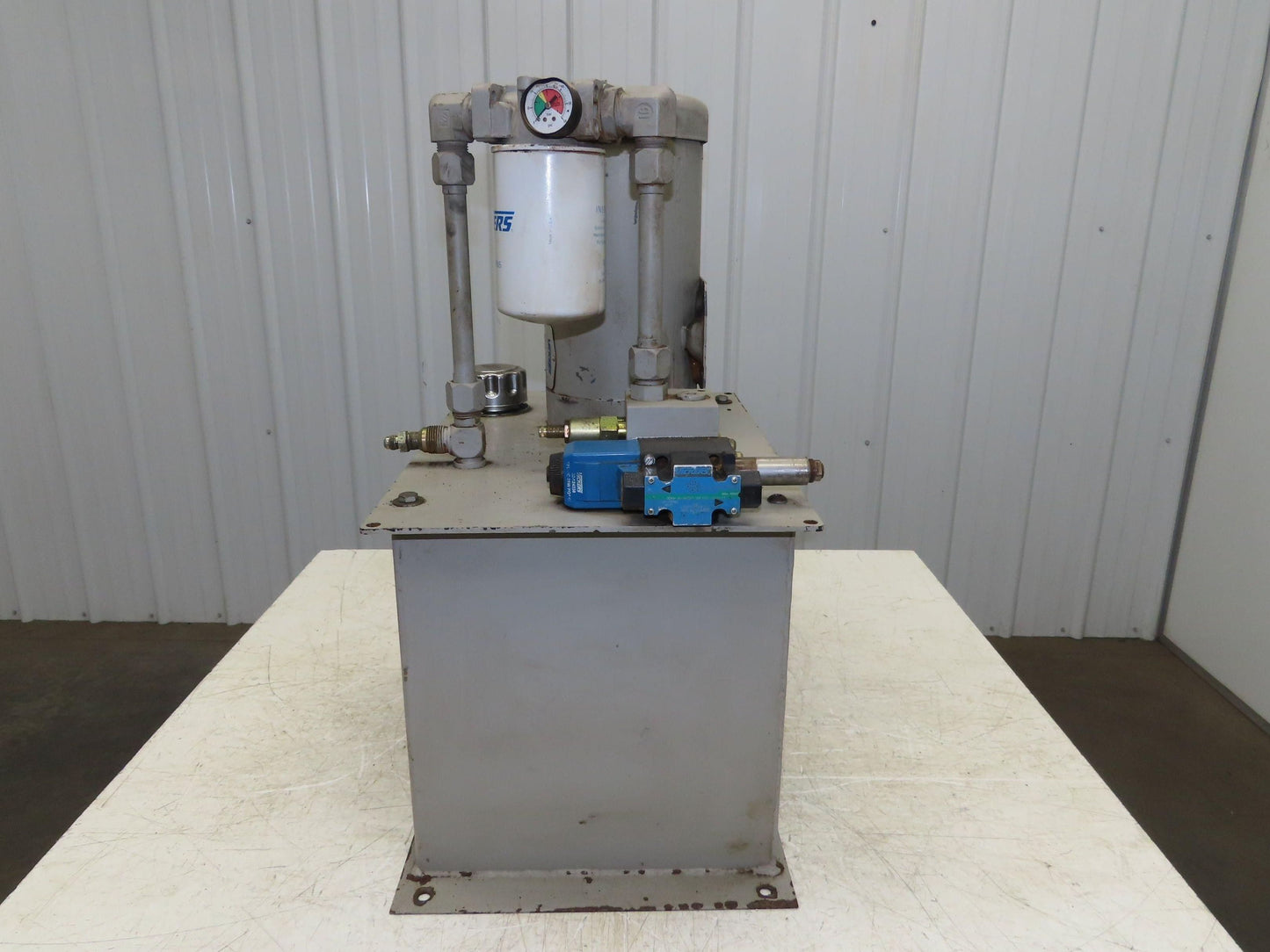 Vickers PSSP System-Pak II Hydraulic Power Unit 12gal 5gpm Pump 1000psi 3Hp 460V